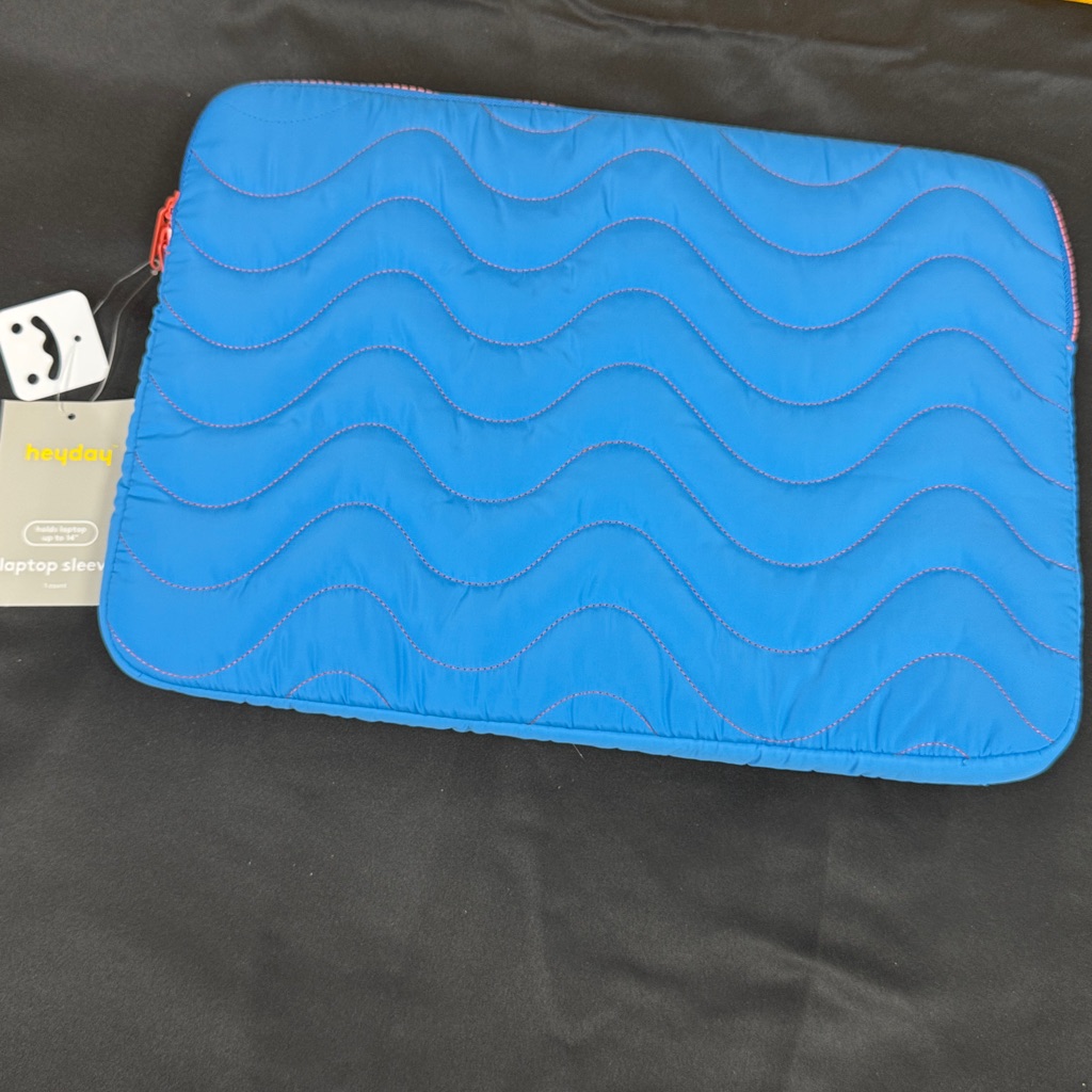 Heyday Vibrant Blue 15 Quilted Laptop Sleeve Fits Laptops Up To 14 Inch New Heyday Vibrant Blue 15 Quilted Laptop Sleeve Fits Laptops Up To 14 Inch New